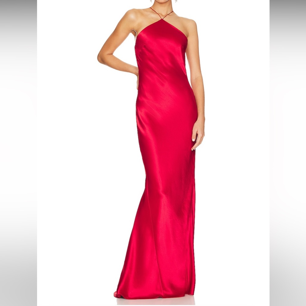 Retrofete Justine Dress in Red